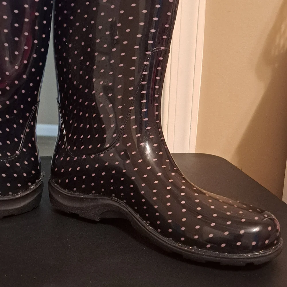 Sloggers Women's All Weather Polka Dot Garden Boots
